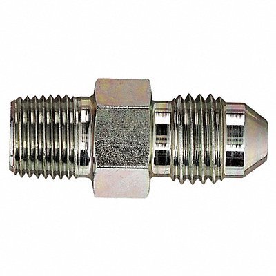 Steel Flared Tube Connector: 3/8